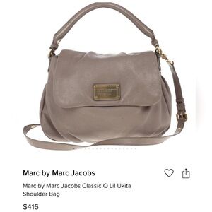 Marc by Marc Jacobs Classic Q Lil Ukita Hobo Bag - Brown